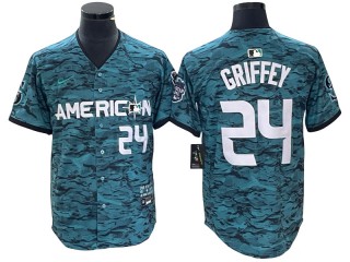 American League #24 Ken Griffey Jr. Teal 2023 MLB All-Star Game Limited Jersey