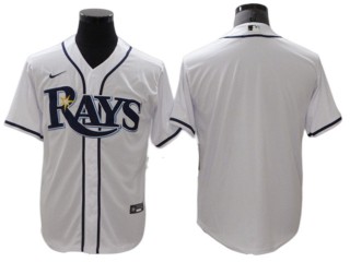 Tampa Bay Rays Blank White Home Cool Base Jersey