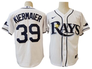 Tampa Bay Rays #39 Kevin Kiermaier White Cool Base Jersey