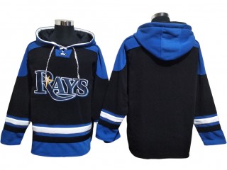Tampa Bay Rays Black Pullover Hoodie