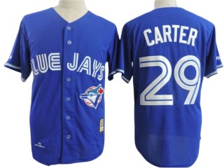 Toronto Blue Jays #29 Joe Carter Royal 1993 Cooperstown Collection Jersey