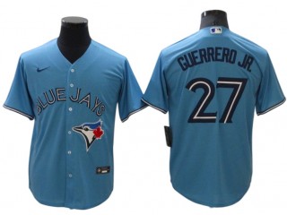 Toronto Blue Jays #27 Vladimir Guerrero Jr. Light Blue Alternate  Cool Base Jersey