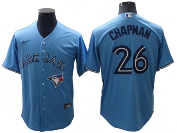 Toronto Blue Jays #26 Matt Chapman Blue Alternate Cool Base Jersey