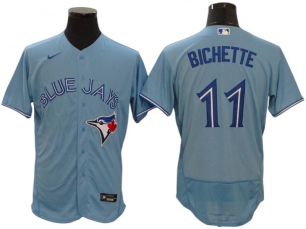 Toronto Blue Jays #11 Bo Bichette Blue Alternate Flex Base Jersey