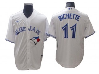 Toronto Blue Jays #11 Bo Bichette White Cool Base Jersey