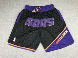 Phoenix Suns Just Don "Suns" Black Basketball Shorts