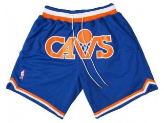 Cleveland Cavaliers Just Don "Cavs" Blue Basketball Shorts