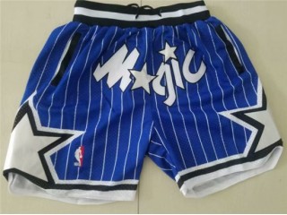Orlando Magic Just Don "Magic" Blue Basketball Shorts