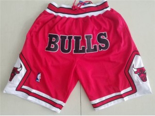 Chicago Bulls Just Don "Bulls" Red Basketball Shorts