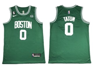 Boston Celtics #0 Jayson Tatum Green 2021/22 City Edition Swingman Jersey