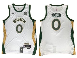 Boston Celtics #0 Jayson Tatum White 2023/24 City Edition Swingman Jersey