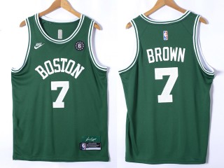 Boston Celtics #7 Jaylen Brown 2022-23 Green Classic Edition Swingman Jersey