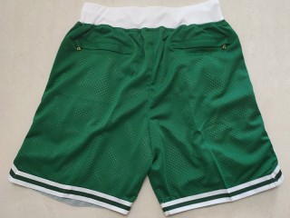 Boston Celtics "LEGEND" Green Basketball Shorts