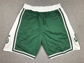 Boston Celtics "Celtics" Green 75th Anniversary Basketball Shorts