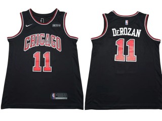 Chicago Bulls #11 DeMar DeRozan Black Jersey