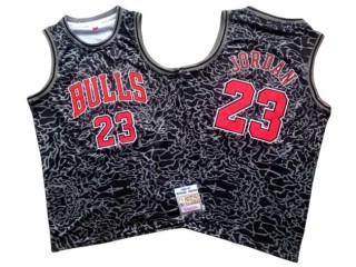 M&N Chicago Bulls #23 Michael Jordan 1996/97 Fashion Hardwood Classics Jersey - Black/Red