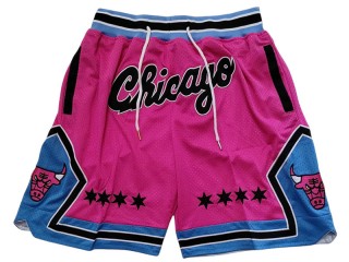 Chicago Bulls Pink Basketball Shorts