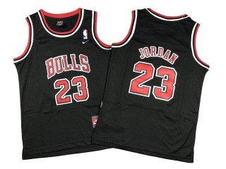 Chicago Bulls #23 Michael Jordan Black Jersey