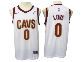 Cleveland Cavaliers #0 Kevin Love White Association Edition Swingman Jersey
