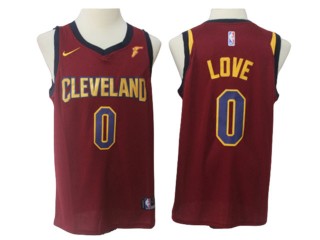 Cleveland Cavaliers #0 Kevin Love Maroon Swingman Jersey 