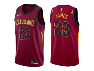 Cleveland Cavaliers #23 LeBron James Red Jersey