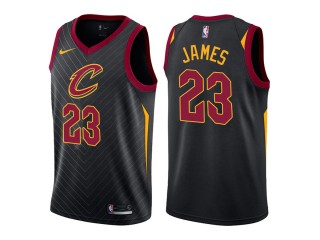 Cleveland Cavaliers #23 LeBron James Black Jersey