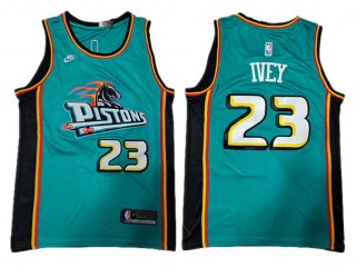 Detroit Pistons #23 Jaden Ivey 2022/23 Teal Classic Edition Swingman Jersey