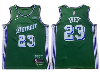 Detroit Pistons #23 Jaden Ivey 2022/23 Green City Edition Swingman Jersey