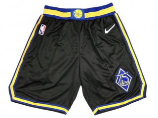 Golden State Warriors Black City Edition Basketball Shorts