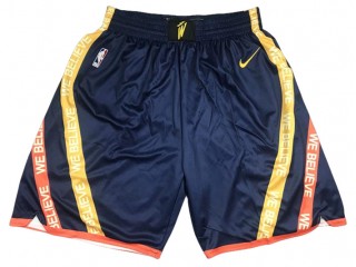 Golden State Warriors Navy City Edition Basketball Shorts