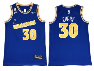 Golden State Warriors #30 Stephen Curry Blue 2022/23 Classic Edition Swingman Jersey