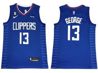 Los Angeles Clippers #13 Paul George 2023 Blue Jersey