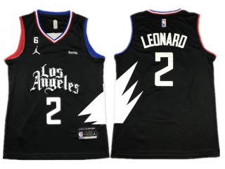 Los Angeles Clippers #2 Kawhi Leonard 2023 Black Jersey