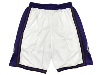 Los Angeles Lakers White 2022/23 City Edition Basketball Shorts