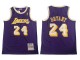 M&N Los Angeles Lakers #24 Kobe Bryant Purple Embroider Edition Jersey