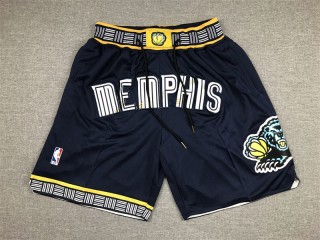 Memphis Grizzlies Navy City Edition Basketball Shorts