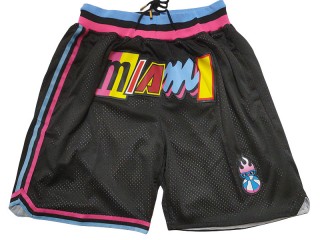 Miami Heat Black City Edition Basketball Shorts