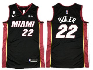 Miami Heat #22 Jimmy Butler Black Swingman Jersey