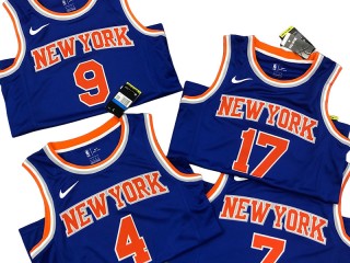 New York Knicks Blue & White Fastbreak Replica Jersey