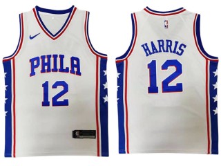 Philadelphia 76ers #12 Tobias Harris White Swingman Jersey