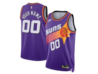 Custom Phoenix Suns Purple 2022/2023 Classic Edition Jersey