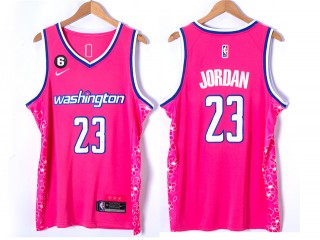 Washington Wizards #23 Michael Jordan 2022/23 Pink City Edition Swingman Jersey