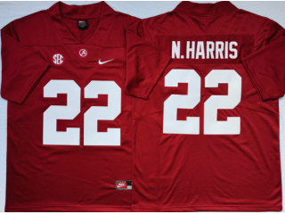 Alabama Crimson Tide #22 Najee Harris Red College Football Jersey