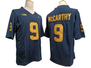Michigan Wolverines #9 J.J. McCarthy Navy Vapor F.U.S.E. Limited Jersey
