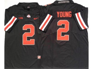 Ohio State Buckeyes #2 Chase Young Black Football Jersey