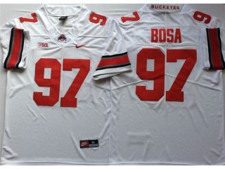 Ohio State Buckeyes #97 Joey Bosa White Football Jersey