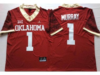 Oklahoma Sooners #1 Kyler Murray Red Alternate Football Jersey