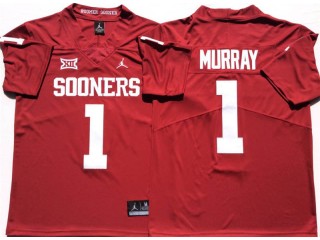 Oklahoma Sooners #1 Kyler Murray Red Football Jersey