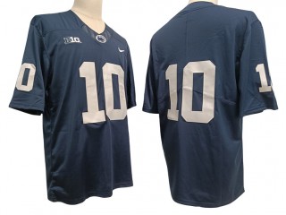 Penn State Nittany Lions #10 Navy Football Jersey