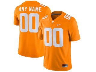 Custom Tennessee Volunteers Orange Football Jersey